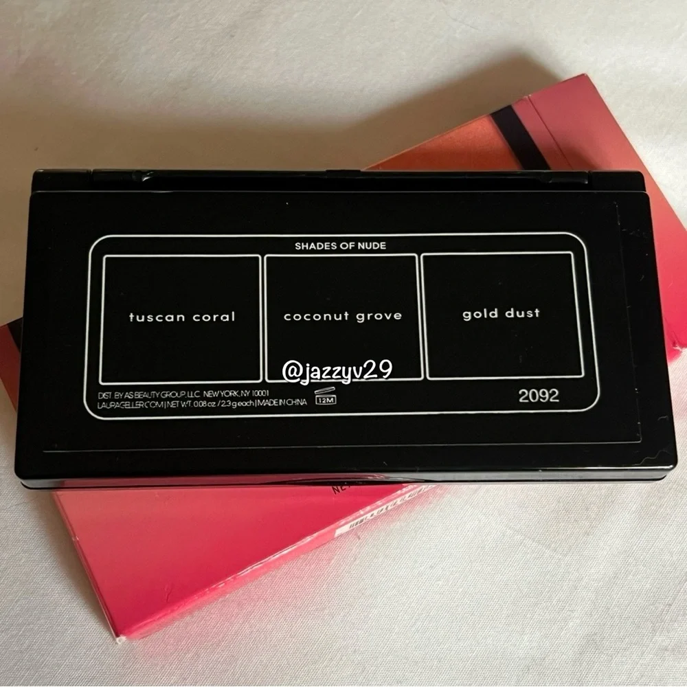 Laura Geller Multitasking Eye, Lip, Cheek Palette Cream to Powder Trio